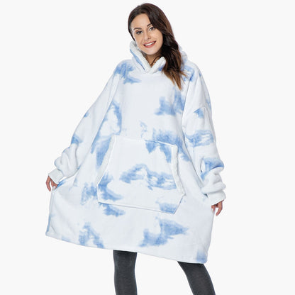 Women's Cozy Oversized Hoodie Blanket for Lounging and Relaxation