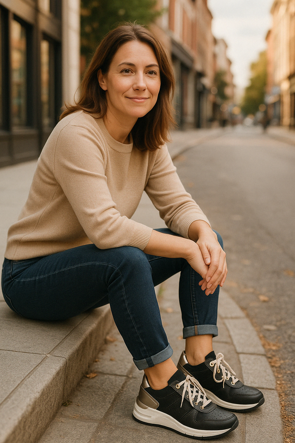 Women's Orthopedic Walking Sneakers Supportive Casual Comfort Shoes