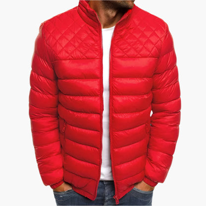 Men's Padded Outdoor Windproof and Waterproof Jacket – Stylish Everyday Weather Protection