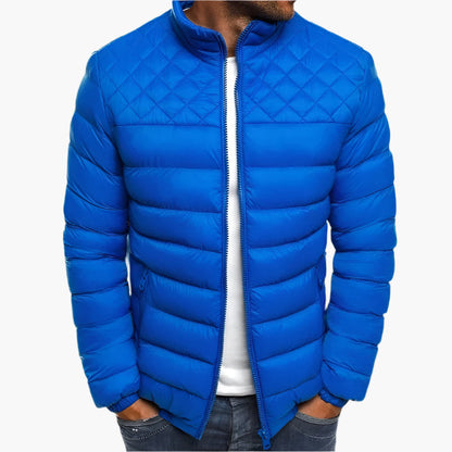 Men's Padded Outdoor Windproof and Waterproof Jacket – Stylish Everyday Weather Protection