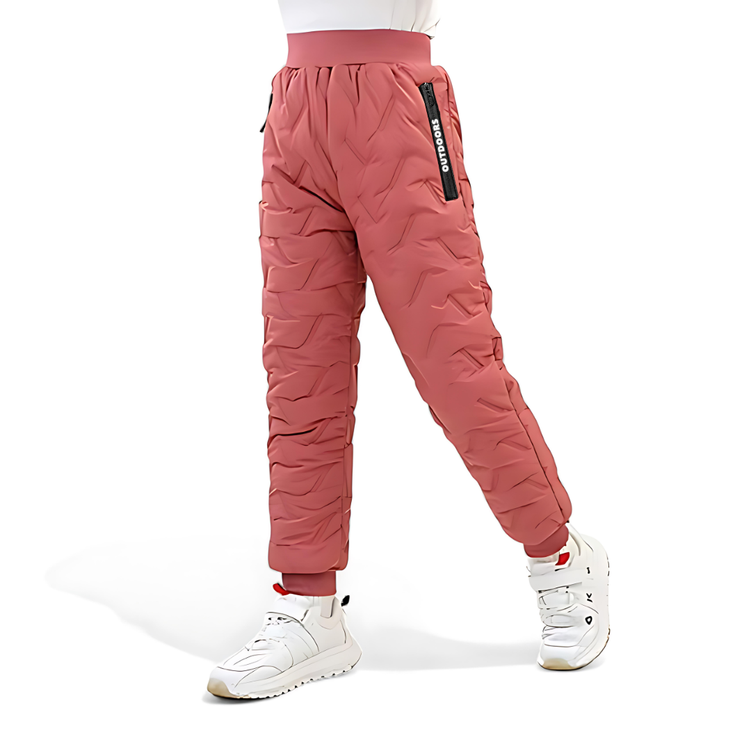 Children's Outdoor Winter Snow Pants Warm Windproof Water-Resistant – Active Play & Skiing