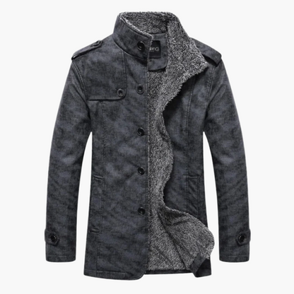 Men's Urban Classic Fleece-Lined Jacket – Stylish Everyday Outerwear