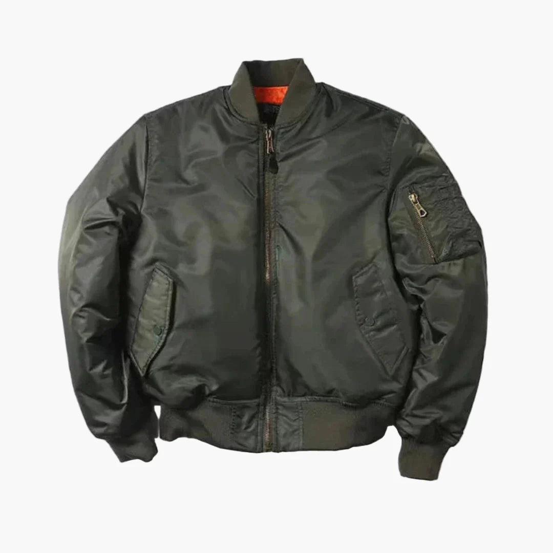 Unisex Classic Bomber Jacket for Everyday Style and Versatile Outfits