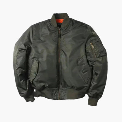 Unisex Classic Bomber Jacket for Everyday Style and Versatile Outfits