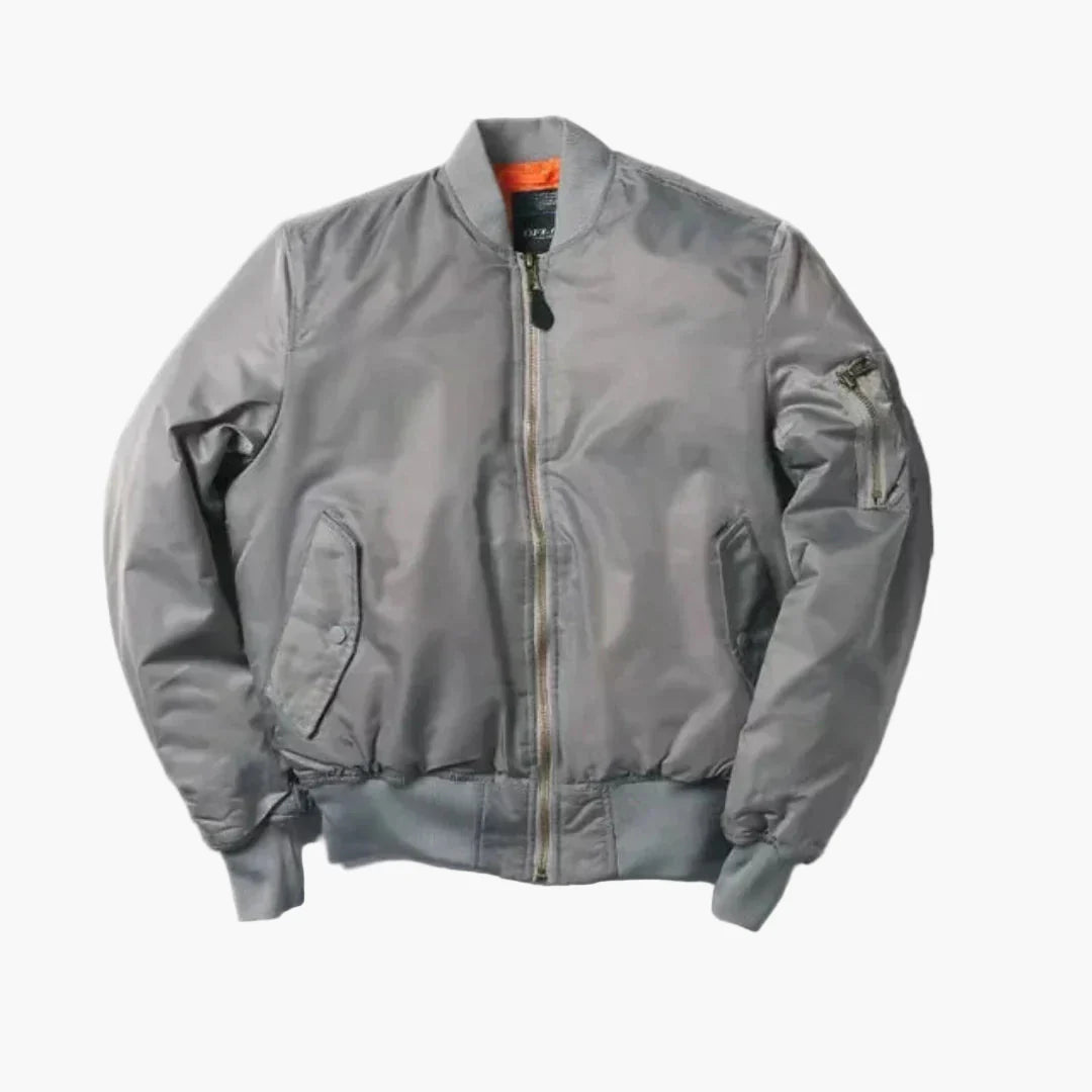Unisex Classic Bomber Jacket for Everyday Style and Versatile Outfits