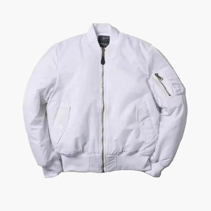 Unisex Classic Bomber Jacket for Everyday Style and Versatile Outfits