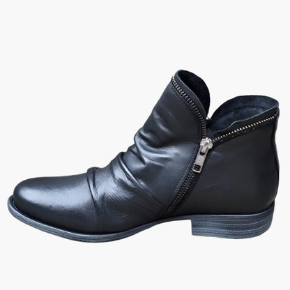 Women's Fashion Ankle Boots for Autumn and Winter - Comfortable Everyday Boots