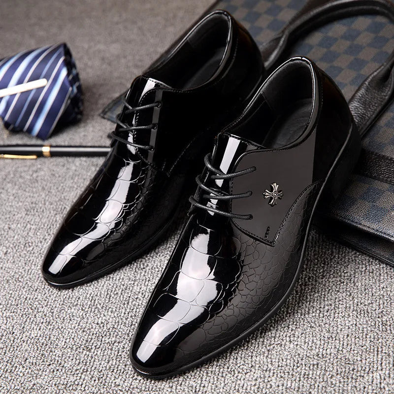 Men's Classic Formal Oxford Dress Shoes for Business and Weddings