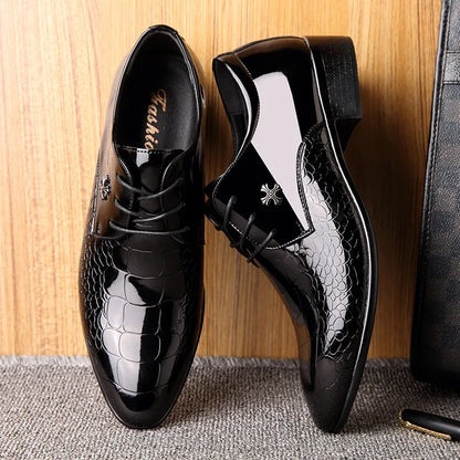 Men's Classic Formal Oxford Dress Shoes for Business and Weddings