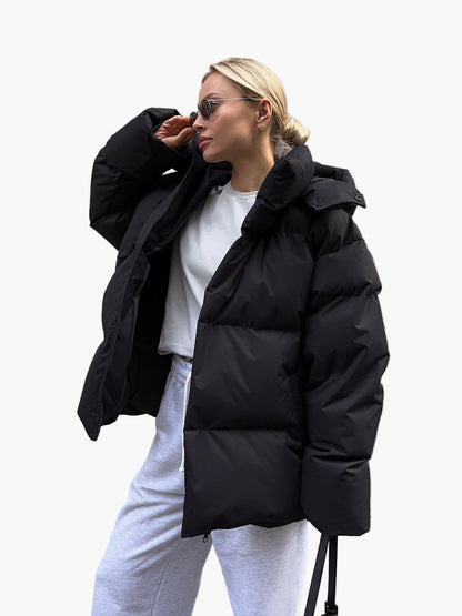 Women's Winter Puffer Jacket Stylish Warm Outerwear