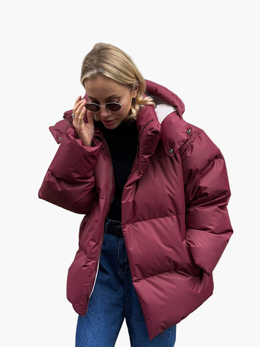 Women's Winter Puffer Jacket Stylish Warm Outerwear