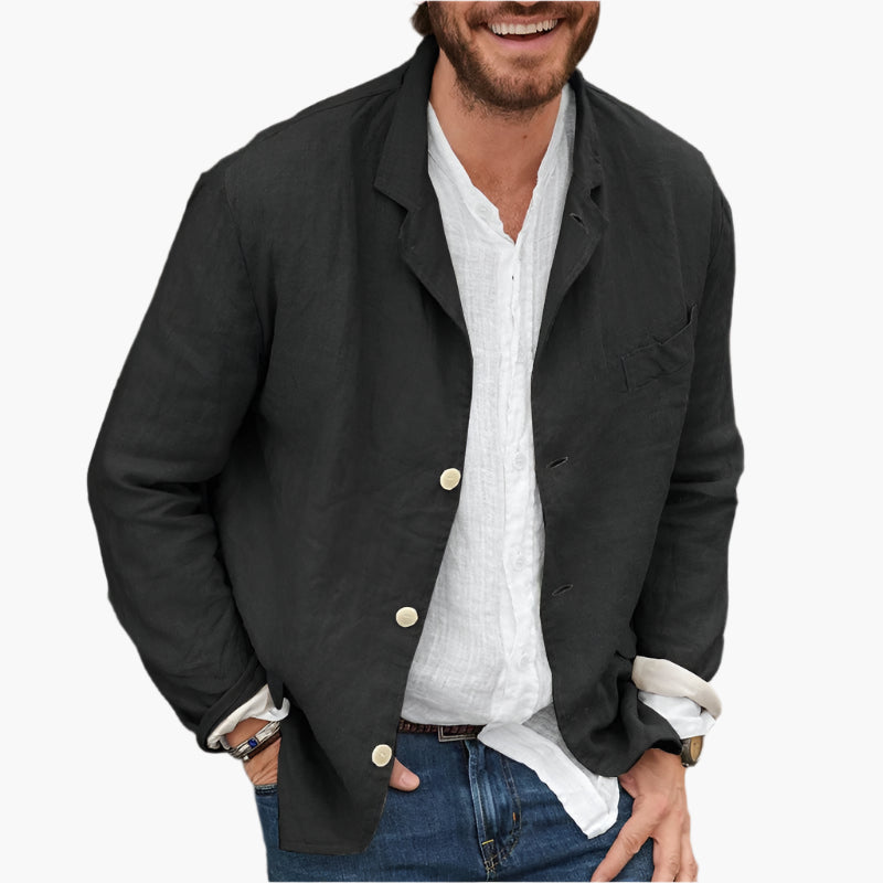 Men's Casual Modern Blazer – Relaxed Fit, Versatile Everyday Jacket