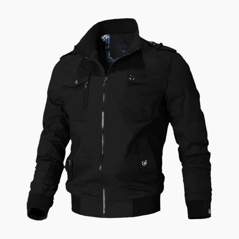 Men's Stylish Bomber Jacket – Modern Lightweight Summer Outerwear for Everyday and Casual Wear