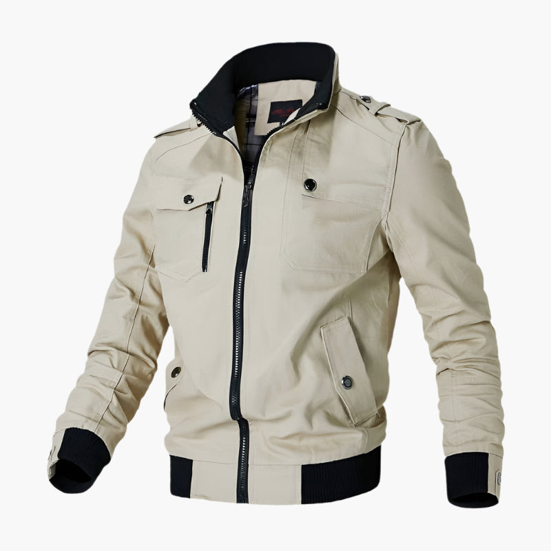 Men's Stylish Bomber Jacket – Modern Lightweight Summer Outerwear for Everyday and Casual Wear