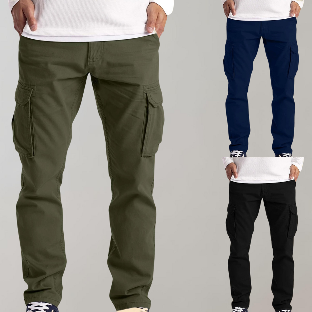 Men's Classic Cargo Pants for Everyday Versatility and Style