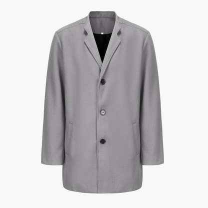 Men's Classic Tailored Spring Jacket for Versatile Everyday Style