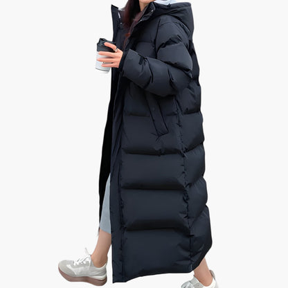 Women's Long Waterproof Puffer Jacket Parka Winter Coat