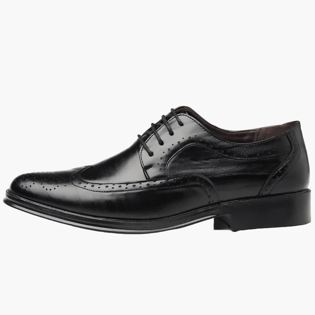 Men's Formal Oxford Brogue Dress Shoes for Business and Events