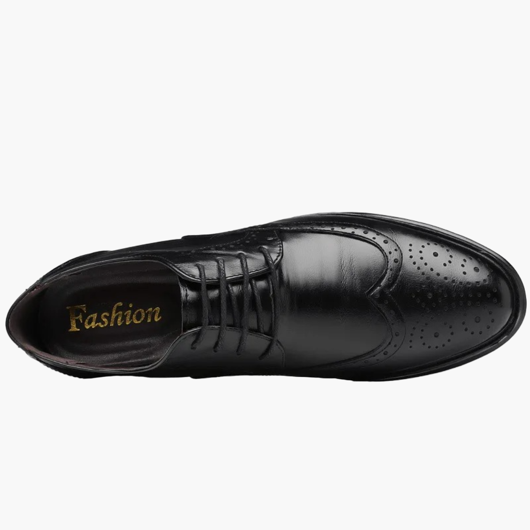 Men's Formal Oxford Brogue Dress Shoes for Business and Events