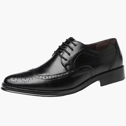 Men's Formal Oxford Brogue Dress Shoes for Business and Events