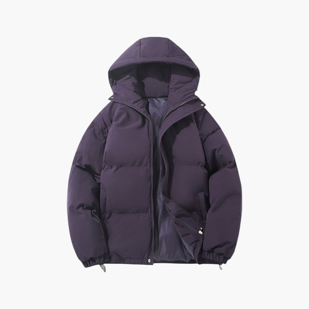 Men's Winter Parka Jacket with Hood - Urban Outdoor Warmth & Style