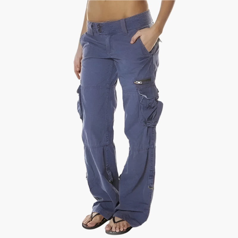 Women's Cargo Pants Utility Streetwear Style – Modern and Functional Everyday Trousers