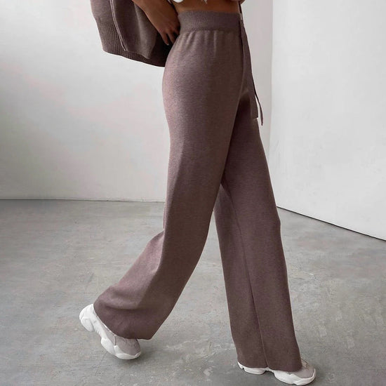 Women's Casual Turtleneck Sweater Lounge Set – Cozy Everyday Wear