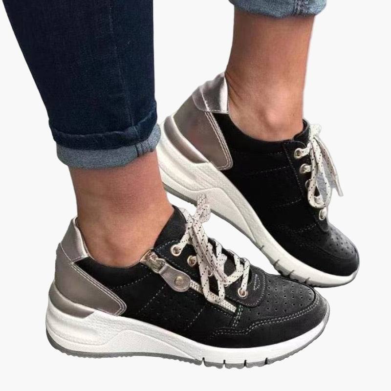 Women's Orthopedic Walking Sneakers Supportive Casual Comfort Shoes