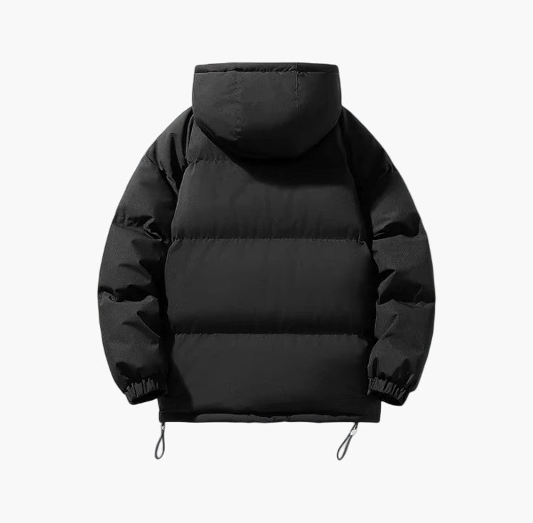 Men's Winter Parka Jacket with Hood - Urban Outdoor Warmth & Style