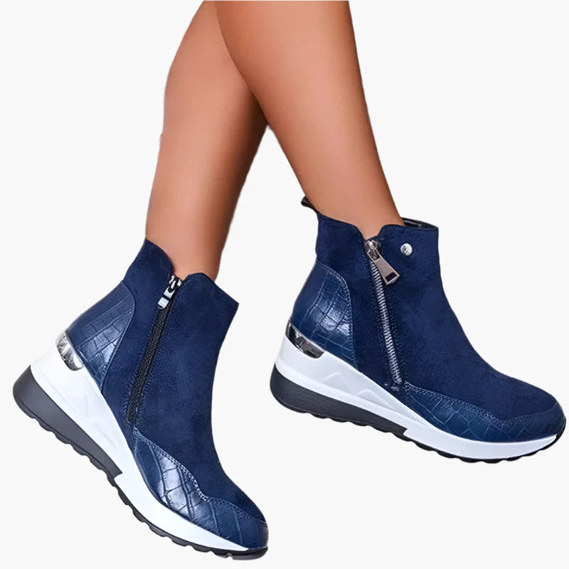 Women's Orthopedic Winter Ankle Boots - Fashionable Comfortable Casual Sneakers
