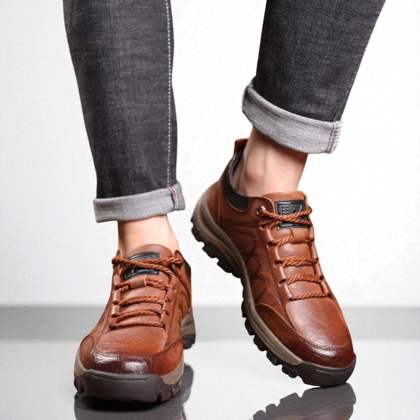 Men's Outdoor Adventure Non-Slip Hiking Shoes – Urban & Trail Style Sneakers