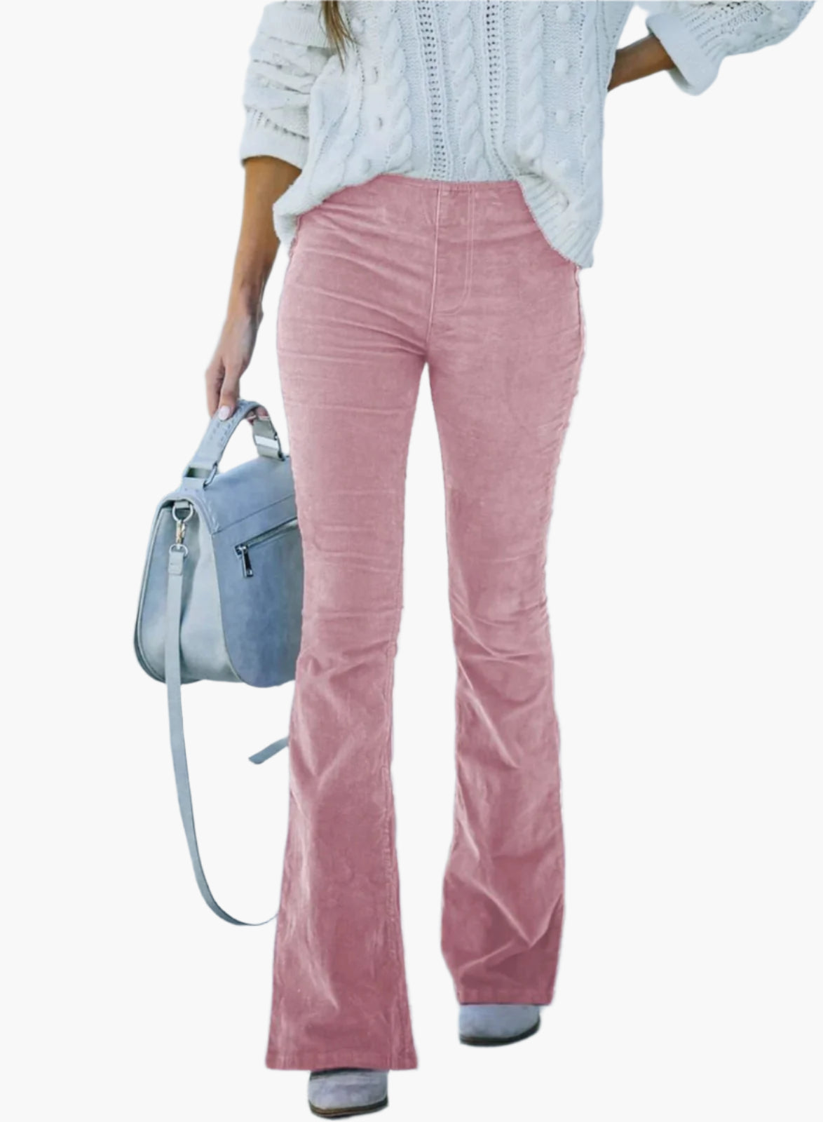 Women's Flare Pants High Waist Trendy Everyday Fashion