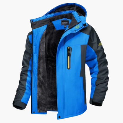 Men's Outdoor Winter Jacket Warm Waterproof Windbreaker Parka