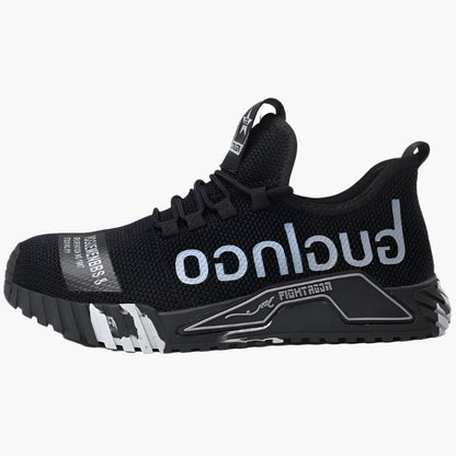 Men's Safety Work Sneakers – Lightweight Anti-Slip Steel Toe Athletic Shoes for Construction & Outdoor Use