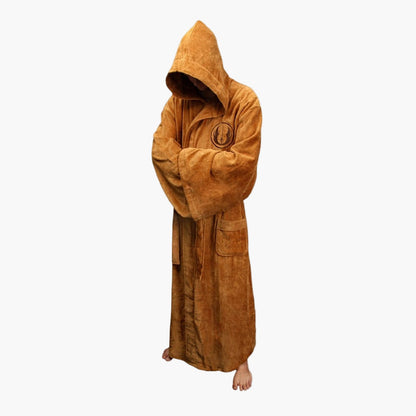 Men's Hooded Bathrobe Jedi & Sith Style Long Cosplay Loungewear