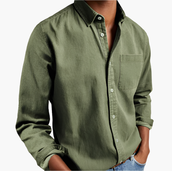 Men's Casual Button-Down Shirt | Modern Classic Everyday Style