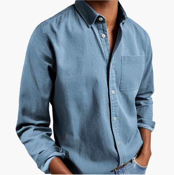 Men's Casual Button-Down Shirt | Modern Classic Everyday Style