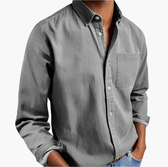 Men's Casual Button-Down Shirt | Modern Classic Everyday Style