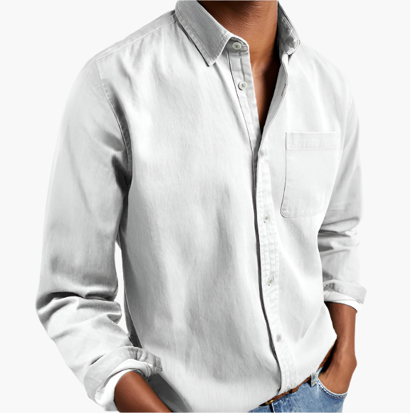 Men's Casual Button-Down Shirt | Modern Classic Everyday Style
