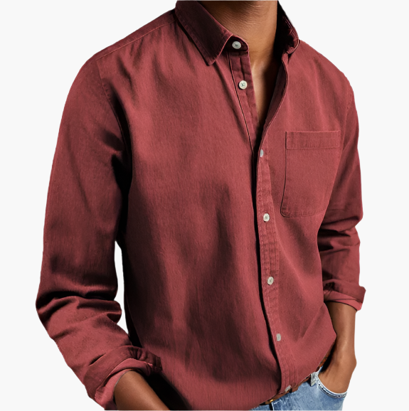 Men's Casual Button-Down Shirt | Modern Classic Everyday Style
