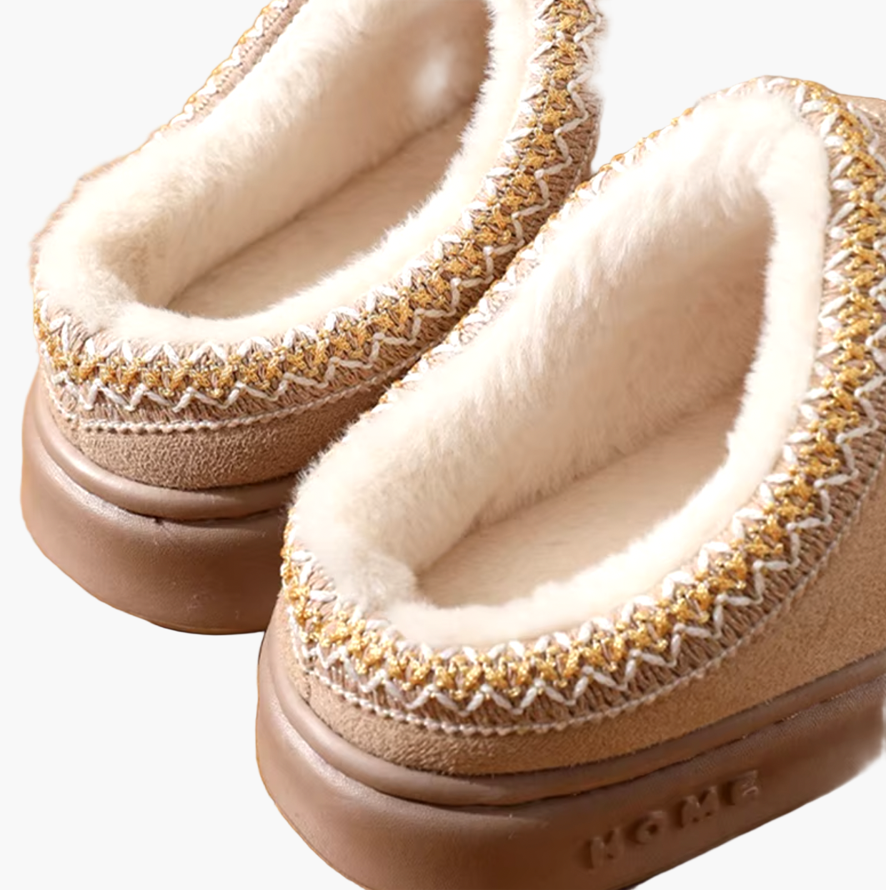 Men's Cozy Indoor Outdoor Slip-On House Slippers – Warm Plush Lined, Anti-Slip, All-Season Comfort