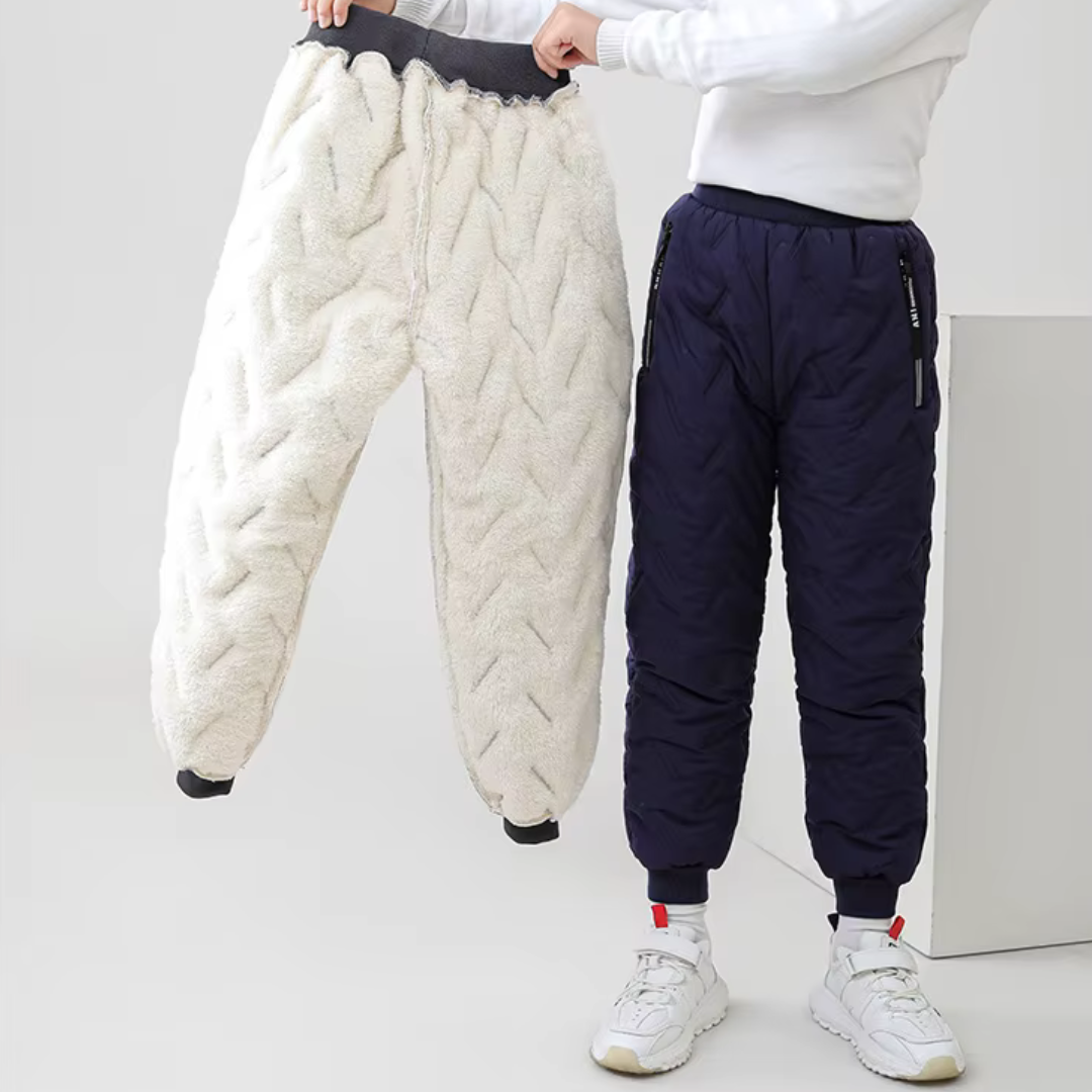 Children's Outdoor Winter Snow Pants Warm Windproof Water-Resistant – Active Play & Skiing