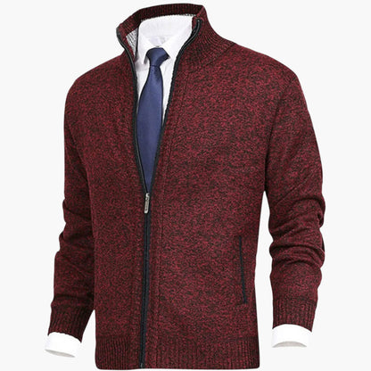 Men's Casual Zip-Up Cardigan Jacket – Modern Everyday Style