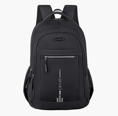 Men's Waterproof Travel and Business Backpack – Stylish Large Capacity School Bag with Multiple Compartments