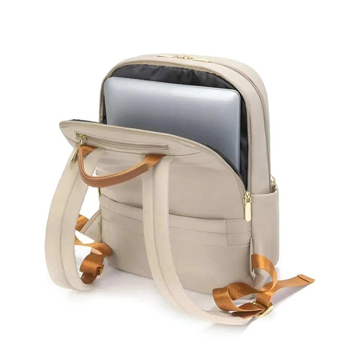 Women's Modern Business & Travel Backpack – Multi-Compartment, Lightweight, Waterproof, Stylish Daypack