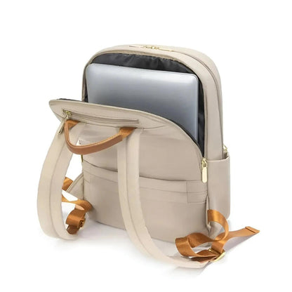 Women's Modern Business & Travel Backpack – Multi-Compartment, Lightweight, Waterproof, Stylish Daypack