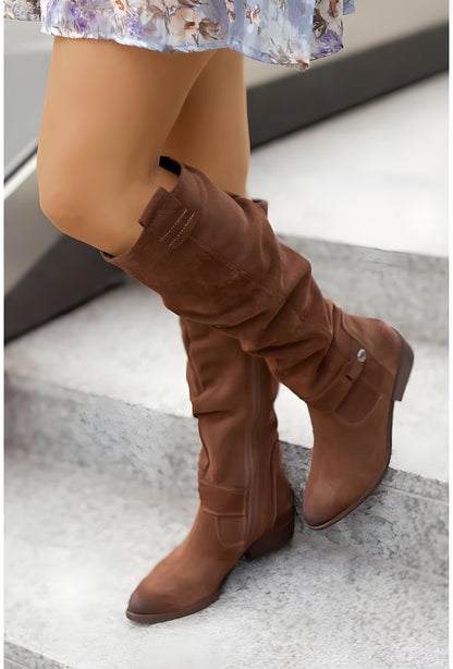 Women's Knee-High Fashion Boots for Casual and Everyday Wear
