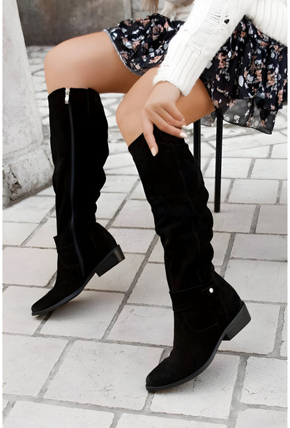 Women's Knee-High Fashion Boots for Casual and Everyday Wear