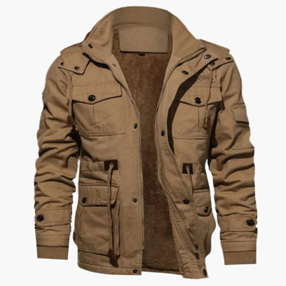 Men's Winter Parka Jacket - Stylish Outdoor Warmth, Functional Urban Outerwear
