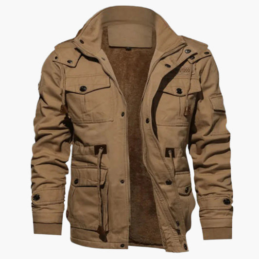 Men's Winter Parka Jacket - Stylish Outdoor Warmth, Functional Urban Outerwear